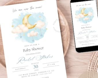Over the Moon Baby Shower